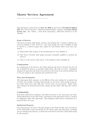 Contract (minimal)