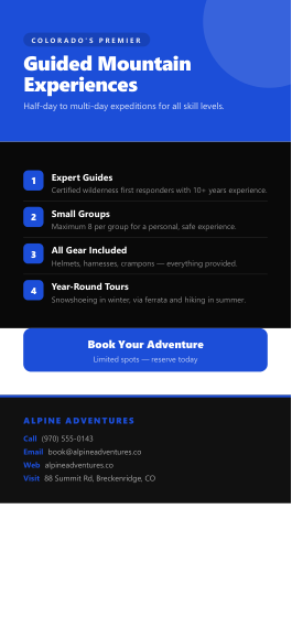 Rack card (bold)