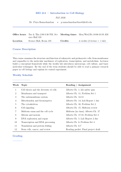 Syllabus (classic)