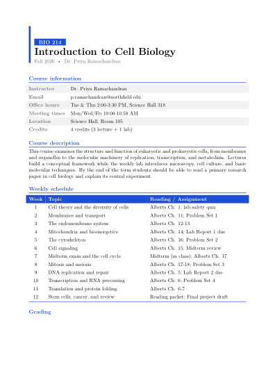 Syllabus (modern)