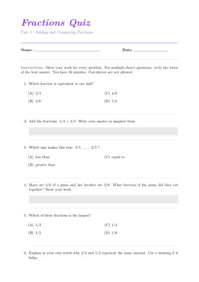 Worksheet (elegant)